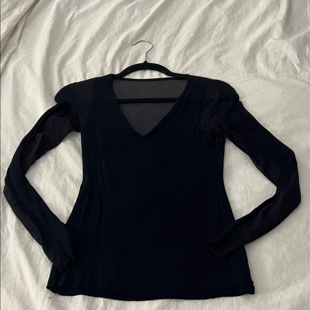 Bailey 44 Navy Blue Long Sleeve Shirt
